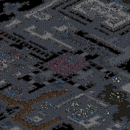 Thumbnail for a map of Brood War - Episode VI: Zerg Mission 10: Omega for the PC game StarCraft.