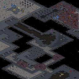 Thumbnail for a map of Episode III: Protoss Mission 04: The Hunt For Tassadar for the PC game StarCraft.