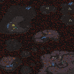 Thumbnail for a map of Episode III: Protoss Mission 05: Choosing Sides for the PC game StarCraft.