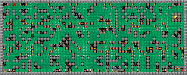 Thumbnail for a map of Level 004: Collector for the PC game Supaplex.