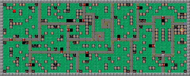 Thumbnail for a map of Level 005: Easy Deal for the PC game Supaplex.