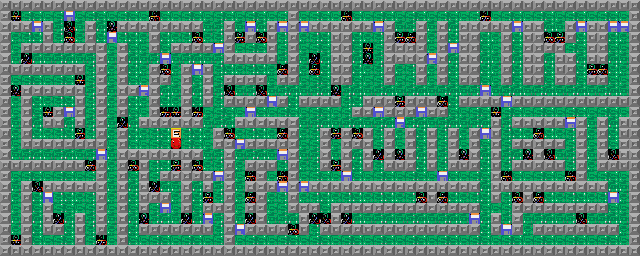Thumbnail for a map of Level 039: Simple! for the PC game Supaplex.