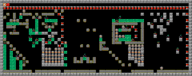 Thumbnail for a map of Level 049: Fall-Festival for the PC game Supaplex.