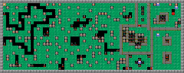 Thumbnail for a map of Level 051: State Of Mind for the PC game Supaplex.