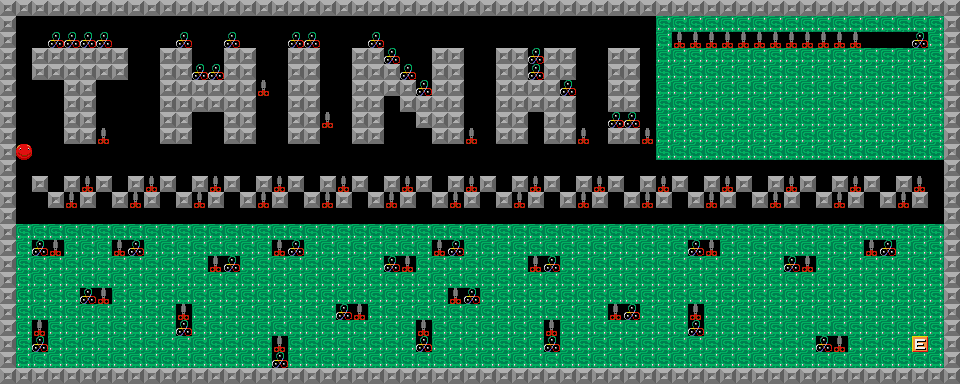 Thumbnail for a map of Level 084: All That Fuss for the PC game Supaplex.