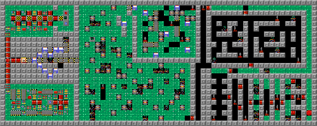 Thumbnail for a map of Level 088: Flip And Flop for the PC game Supaplex.