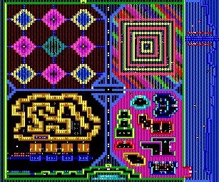 Thumbnail for a map of ZZT's Monster Zoo Level 3 for the PC game Super ZZT.