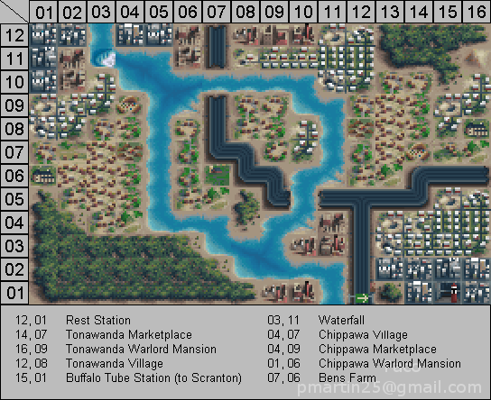 Thumbnail for a map of Buffalo / Niagara for the PC game Superhero League Of Hoboken.