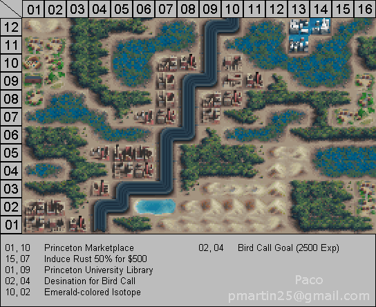 Thumbnail for a map of Sector 1A for the PC game Superhero League Of Hoboken.