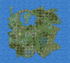 Thumbnail for a map of The Isolated Kingdom for the PC game Tir-nan-og IV: The Woven Warriors DX.