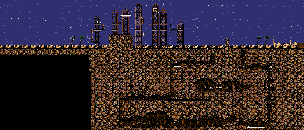 Thumbnail for a map of Level 10: Desert Experience for the PC game Titus The Fox: To Marrakech And Back.