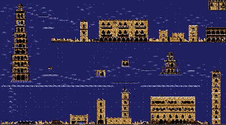 Thumbnail for a map of Level 11: Walls Of Sand for the PC game Titus The Fox: To Marrakech And Back.