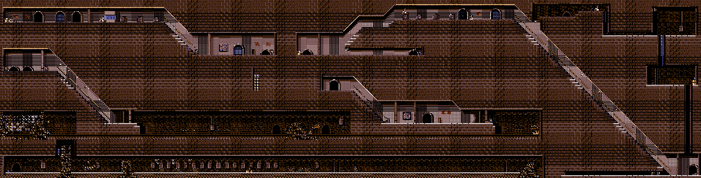 Thumbnail for a map of Level 4: Going Underground for the PC game Titus The Fox: To Marrakech And Back.