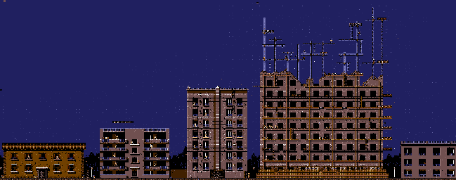Thumbnail for a map of Level 6: Coming To Town for the PC game Titus The Fox: To Marrakech And Back.