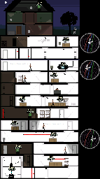 Thumbnail for a map of Heist 6: Davenport Farmstead for the PC game Trilby: The Art Of Theft.
