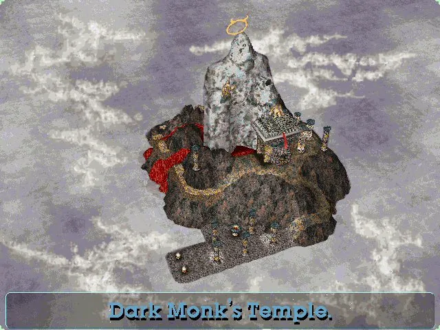 Thumbnail for a map of Celebration (Dark Monk's Temple) for the PC game Twinsen's Odyssey.