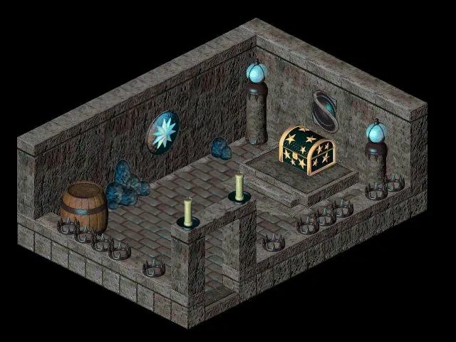 Thumbnail for a map of Citadel Island LupinBourg - Sewers - 2 for the PC game Twinsen's Odyssey.