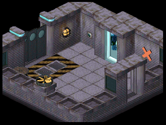 Thumbnail for a map of Emerald Moon Moonbase - Exit for the PC game Twinsen's Odyssey.