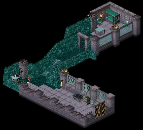 Thumbnail for a map of Emerald Moon Prison for the PC game Twinsen's Odyssey.