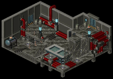 Thumbnail for a map of Francos Refinery - 2 for the PC game Twinsen's Odyssey.