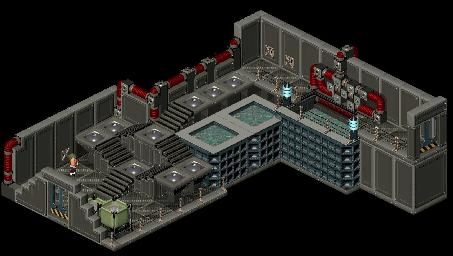 Thumbnail for a map of Francos Refinery - 3 for the PC game Twinsen's Odyssey.