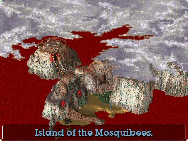 Thumbnail for a map of Island Of The Mosquibees for the PC game Twinsen's Odyssey.