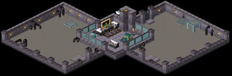 Thumbnail for a map of Islet CX Inside - Lower Level for the PC game Twinsen's Odyssey.
