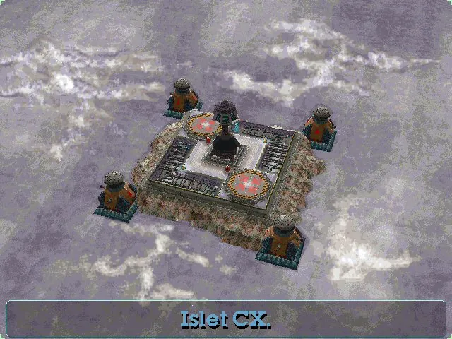 Thumbnail for a map of Islet CX for the PC game Twinsen's Odyssey.