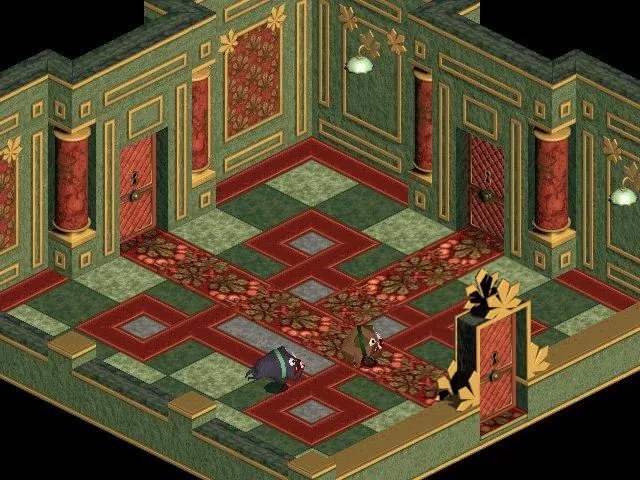 Thumbnail for a map of Otringal Palace - 2 (Dogs) for the PC game Twinsen's Odyssey.