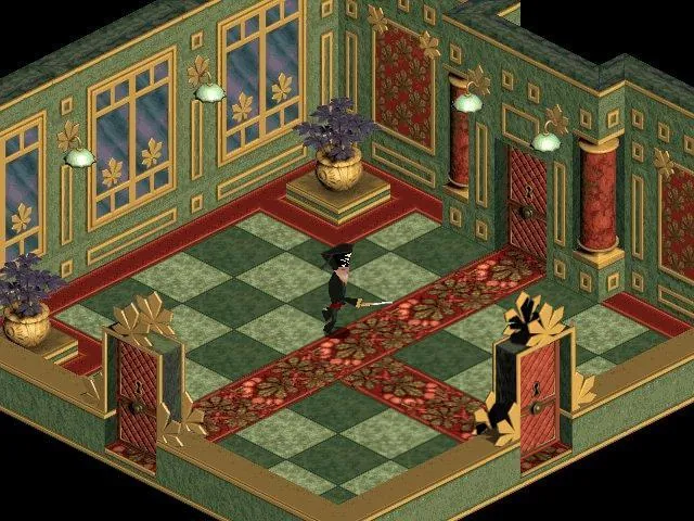 Thumbnail for a map of Otringal Palace - 2 (Guard) for the PC game Twinsen's Odyssey.