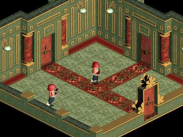 Thumbnail for a map of Otringal Palace - 2 (Gunners) for the PC game Twinsen's Odyssey.