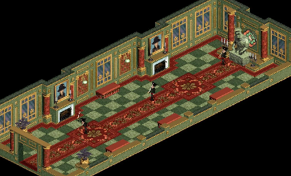 Thumbnail for a map of Otringal Palace - 4 for the PC game Twinsen's Odyssey.