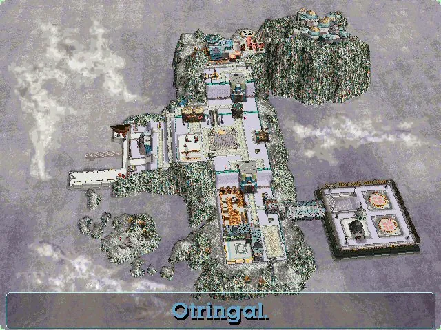 Thumbnail for a map of Otringal for the PC game Twinsen's Odyssey.