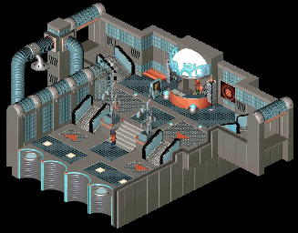 Thumbnail for a map of Otringal Port B - 2 for the PC game Twinsen's Odyssey.