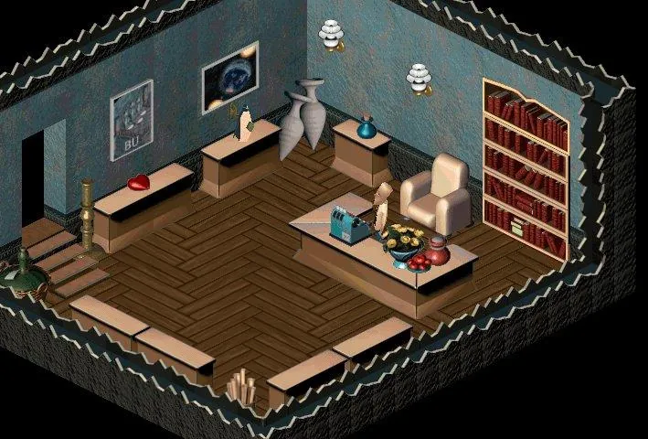 Thumbnail for a map of Otringal Shop for the PC game Twinsen's Odyssey.
