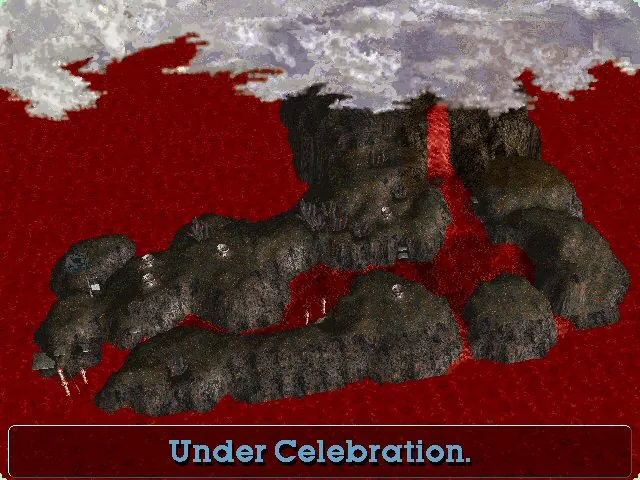 Thumbnail for a map of Under Celebration for the PC game Twinsen's Odyssey.