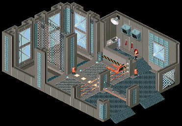 Thumbnail for a map of Wannies Elevator for the PC game Twinsen's Odyssey.