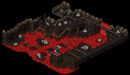 Thumbnail for a map of Wannies Mines - 2 for the PC game Twinsen's Odyssey.