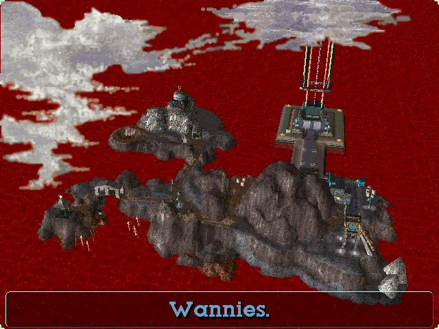 Thumbnail for a map of Wannies for the PC game Twinsen's Odyssey.