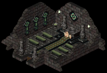 Thumbnail for a map of Wannies Village - Chapel for the PC game Twinsen's Odyssey.