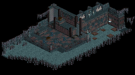 Thumbnail for a map of White Leaf Desert Island Cave - 1 for the PC game Twinsen's Odyssey.
