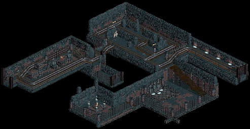Thumbnail for a map of White Leaf Desert Temple Of Bu - 2 for the PC game Twinsen's Odyssey.