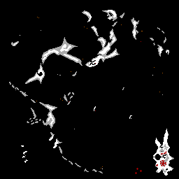 Thumbnail for a map of Britannia (Unmarked) for the PC game Ultima IV: Quest Of The Avatar.