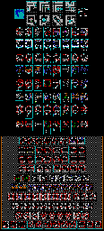 Thumbnail for a map of The Great Stygian Abyss for the PC game Ultima IV: Quest Of The Avatar.