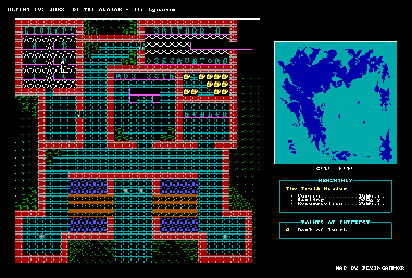 Thumbnail for a map of The Lycaeum for the PC game Ultima IV: Quest Of The Avatar.