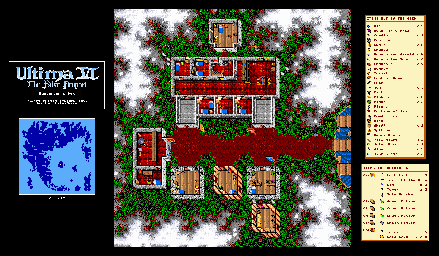 Thumbnail for a map of Britannia Buccaneer's Den for the PC game Ultima VI: The False Prophet.