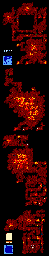 Thumbnail for a map of Britannia Dungeon Hythloth for the PC game Ultima VI: The False Prophet.