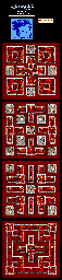 Thumbnail for a map of Britannia Lycaeum Library for the PC game Ultima VI: The False Prophet.