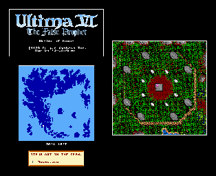 Thumbnail for a map of Britannia Shrine Of Honor for the PC game Ultima VI: The False Prophet.