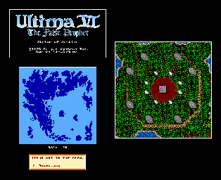 Thumbnail for a map of Britannia Shrine Of Justice for the PC game Ultima VI: The False Prophet.